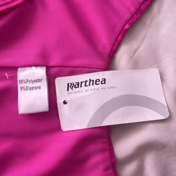 HOT PINK CORSET TOP - Picture 4 of 6